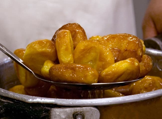 Torrijas caramelizadas recién hechas